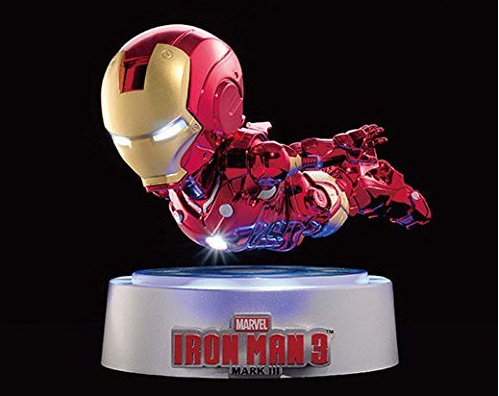 flying iron man desk toy