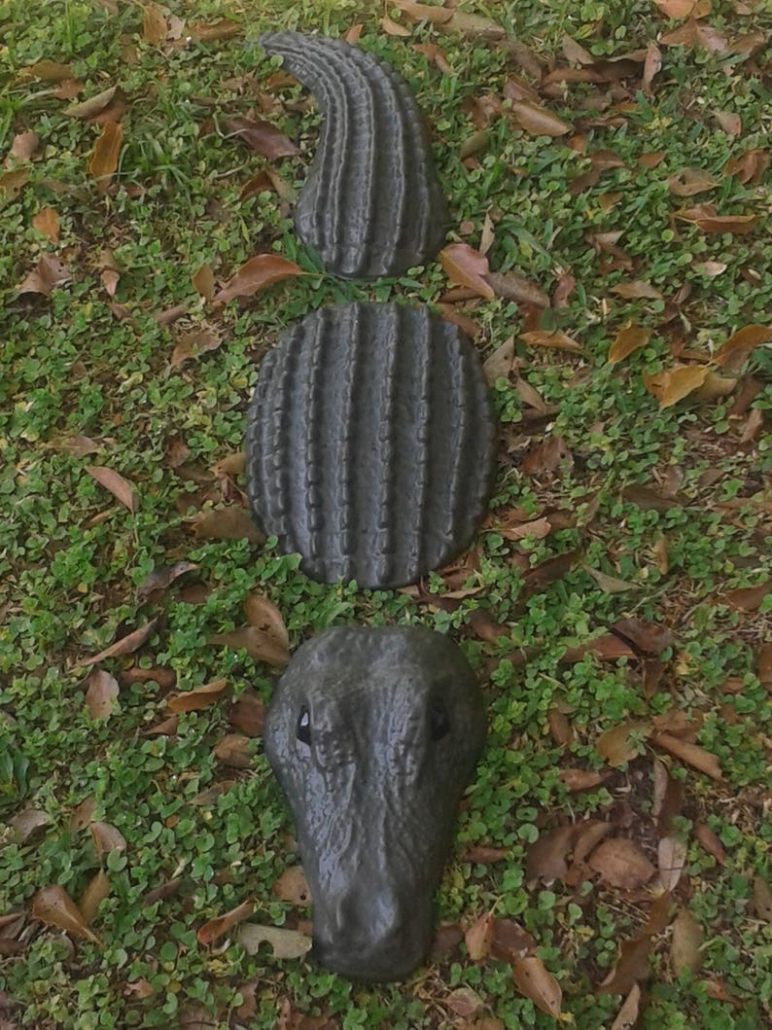 Alligator Stepping Stone Gag Gift