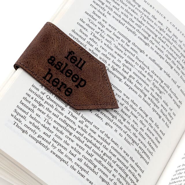 Fell Asleep Bookmarker Gag Gifts