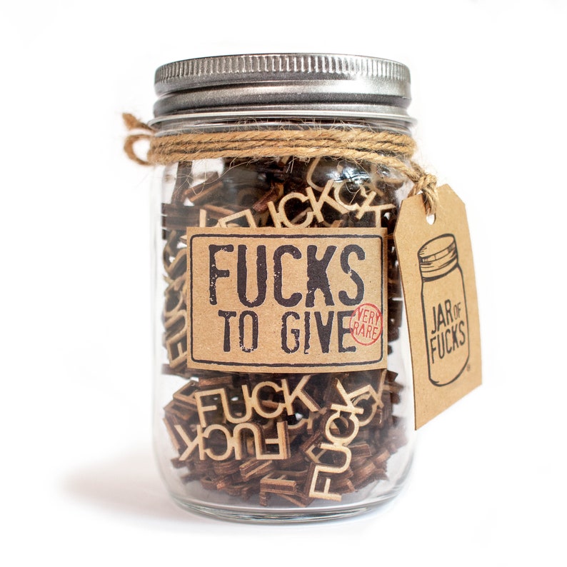 Fs To Give Jar Gag Gift