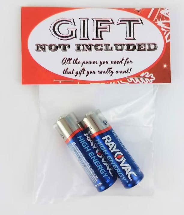 Gag Gift Batteries Only Included