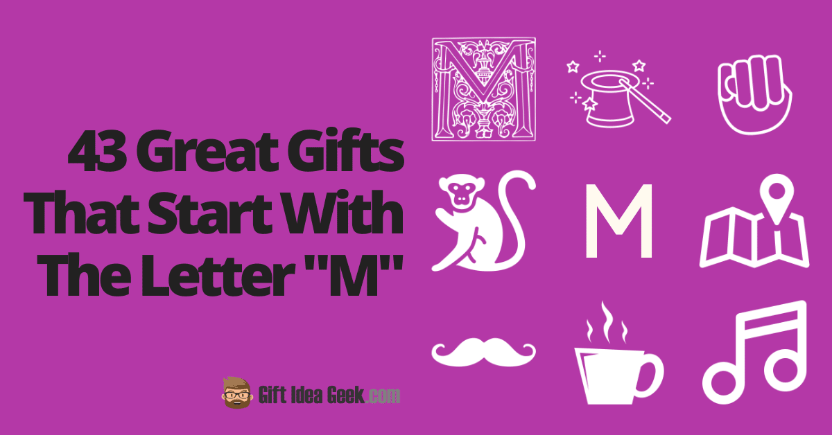 43 Great Gifts That Start With M in 2024