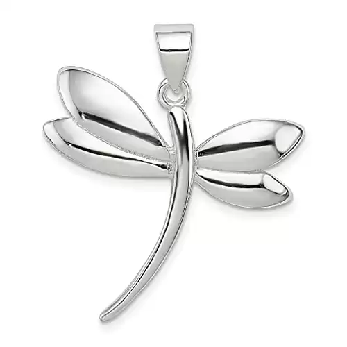 925 Sterling Silver Dragonfly Necklace Charm Pendant Insect Arachnid Fine Jewelry For Women Gifts For Her