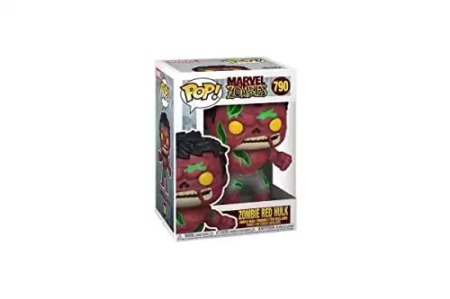 Funko POP Marvel: Marvel Zombies - Red Hulk, 3.75 inches, Multicolor