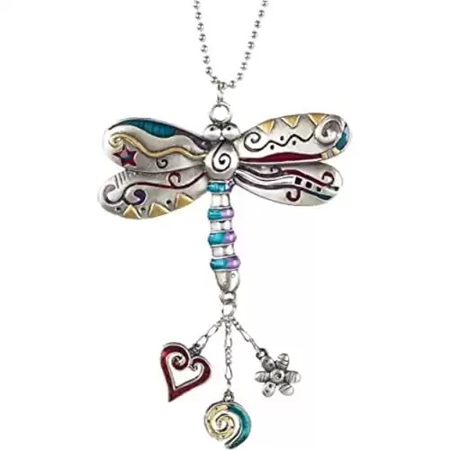 Ganz Dragon Fly Color Car Charm