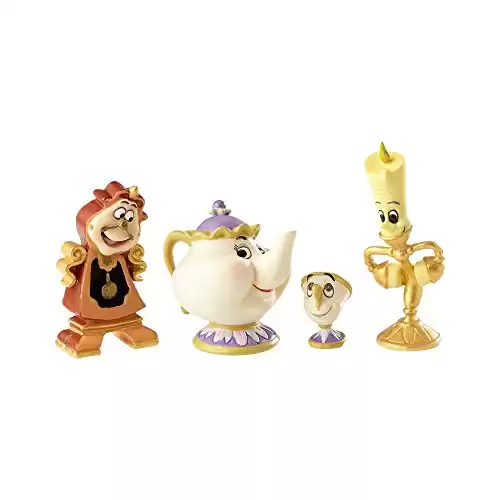 Enesco (Standard Disney Showcase Beauty and The Beast Enchanted Objects Figur Standard (Miniature Figurines), X-Small, Multicolor