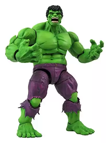 DIAMOND SELECT TOYS Marvel Select: Rampaging Hulk Action Figure, Multicolor