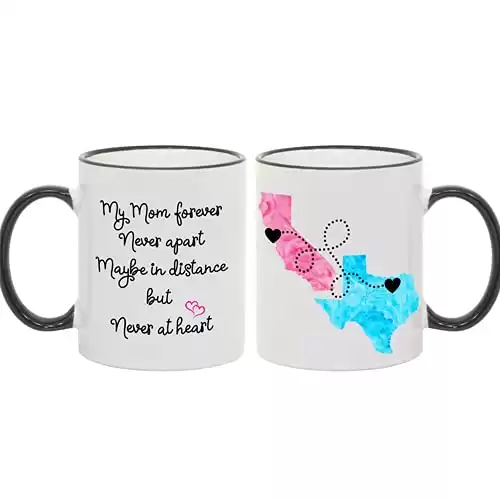 Personalized Long Distance Mom Mug