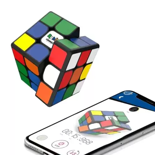 The Original Rubik’s Connected - Smart Digital Electronic Rubik’s Cube That Allows You to Compete with Friends & Cubers Across The Globe. App-Enabled STEM Puzzle That Fits All Ages and Capabil...