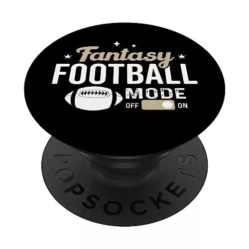 Fantasy Football Enthusiast Gifts For Her PopSockets Swappable PopGrip
