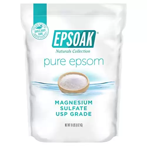 Epsoak Epsom Salt 19 lb. Magnesium Sulfate USP Bulk Bag