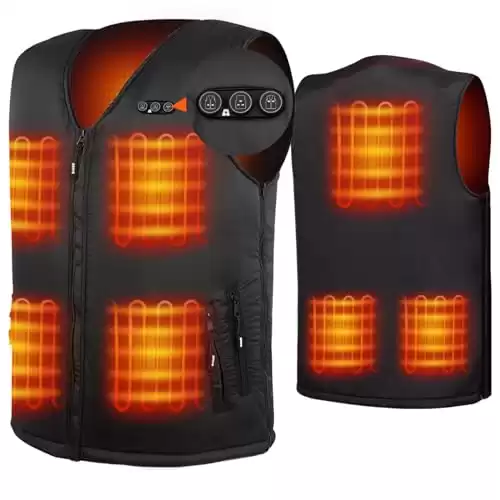 ARRIS Heated Vest for Men with Battery Pack Included Size Adjustable Warm Clothing