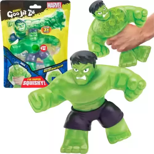 Heroes of Goo Jit Zu Licensed Marvel Hero Pack - Hulk, Multicolor (41055)