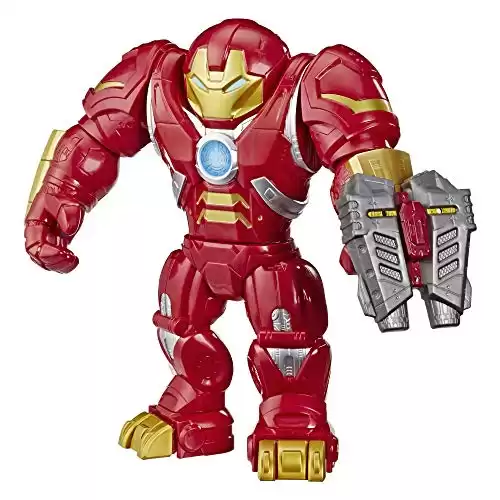 Playskool Heroes Mega Mighties Marvel Super Hero Adventures Hulkbuster, Collectible 12-Inch Action Figure