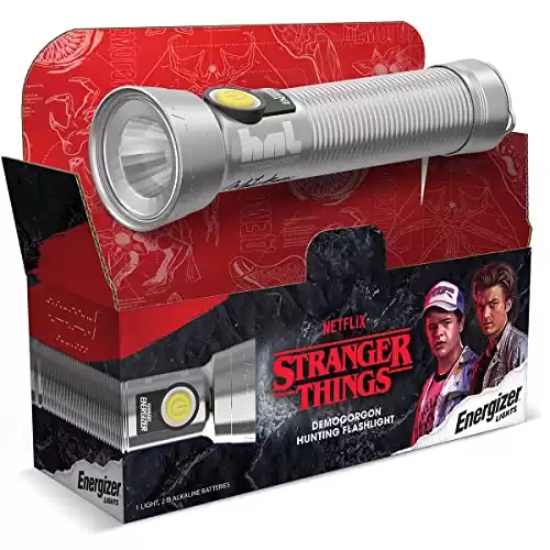 Stranger Things Demogorgon Hunting LED Flashlight by Energizer, Limited , Vintage , Collector’s Edition (Batteries Included)