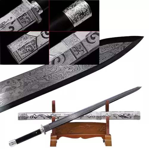 Sterling Silver Handmade Tianci Sword