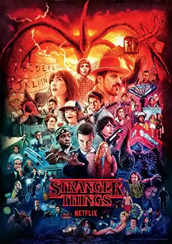 Buffalo Games - Stranger Things - Nothing is Gonna Go Back to The Way It was - 500 Piece Jigsaw Puzzle, 1.75 x 7.94 x 7.94 inches