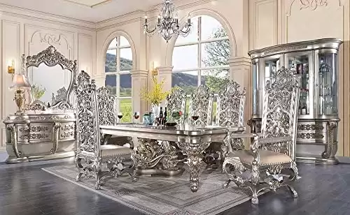 Elegant 9-Piece Formal Dining Set