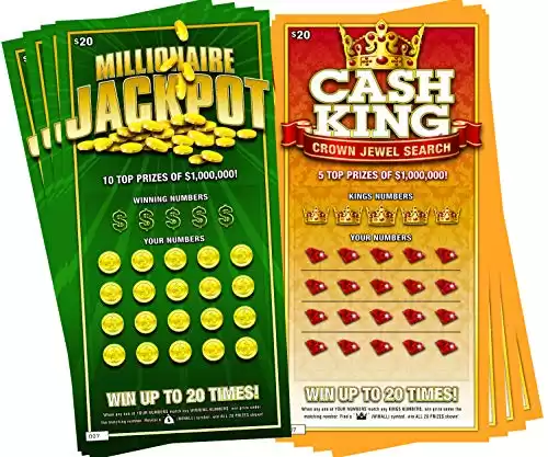 Fake Winning $1 Million Lottery Tickets