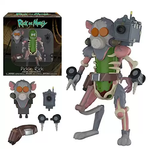 Funko Action Figure: Rick and Morty: Pickle Rick - Collectible - Gift Idea - Official Merchandise - for Boys, Girls, Kids & Adults - TV Fans