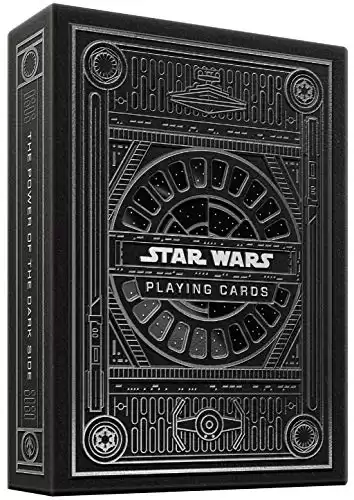 theory11 Star Wars Silver Special Edition - Grey Dark Side Premium Playing Cards Theme Deck