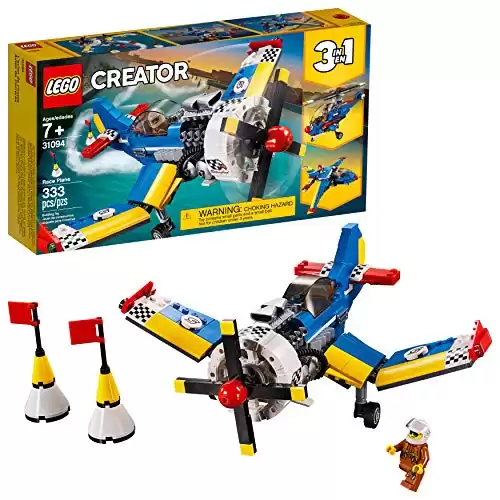 LEGO Creator 3in1 Race Plane 31094 Building Kit (333 Pieces)