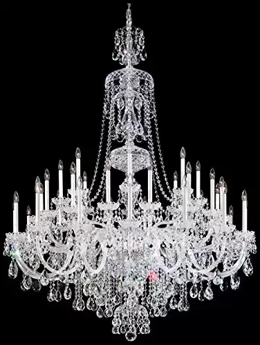 Schonbek Swarovski Sterling Chandelier