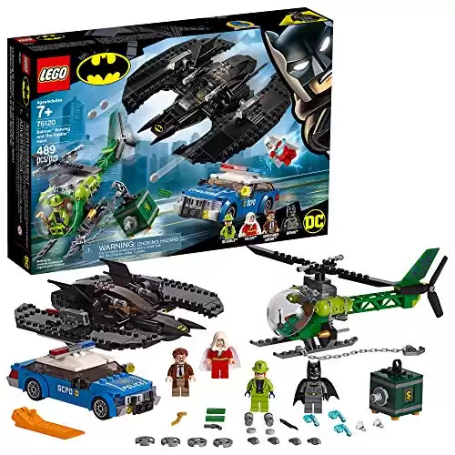 LEGO DC Batman: Batman Batwing and The Riddler Heist 76120 Building Kit (489 Pieces)