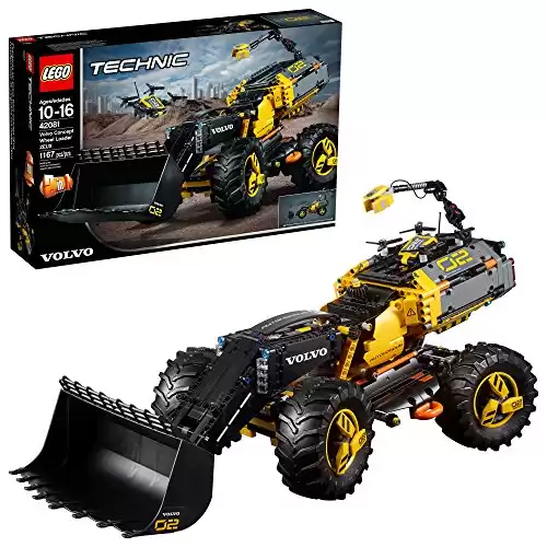 LEGO Technic Volvo Concept Wheel Loader ZEUX 42081 Building Kit (1167 Pieces) (Discontinued by Manufacturer)