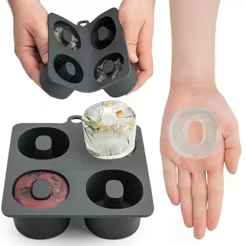 Letter O Silicon Ice Cube Tray