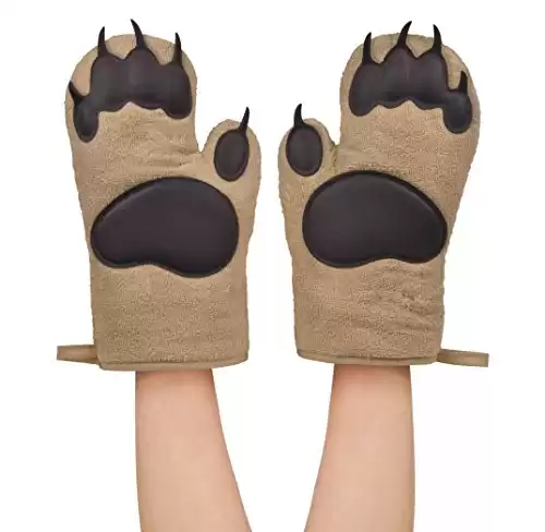 Bear Hand Oven Mitts
