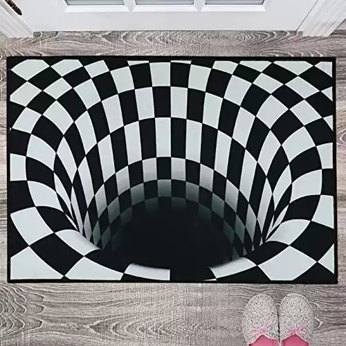 Optical Illusion Floor Mat