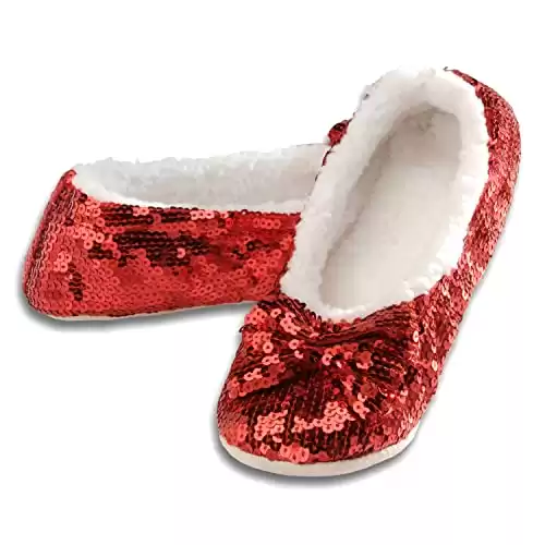 Ruby Red House Slippers