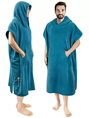 Surf Poncho Microfiber Changing Robe with Hood