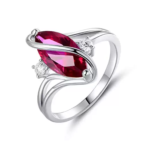 Radiant Ruby Ring