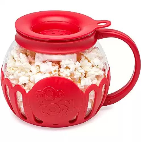Patented Popcorn Microwavable Popper (and Dishwasher Safe)
