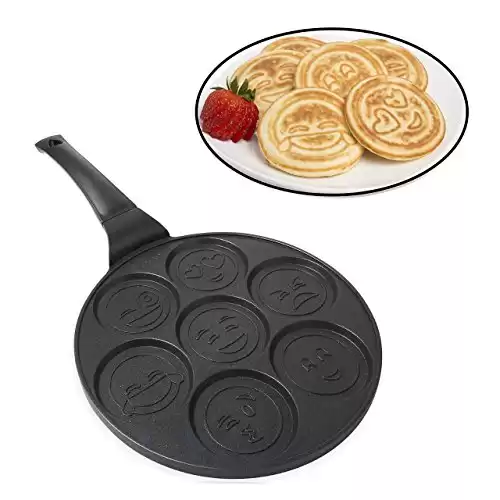 Plenty Pancake Pan with Emojis