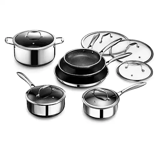 Pots and Pans HexClad Set by Gordon Ramsey