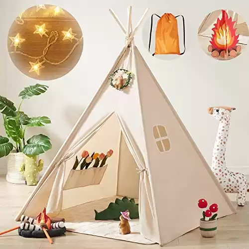 Reading Teepee Tent For Kids