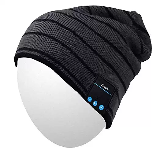 Qshell Winter Bluetooth Beanie with Music and Mic