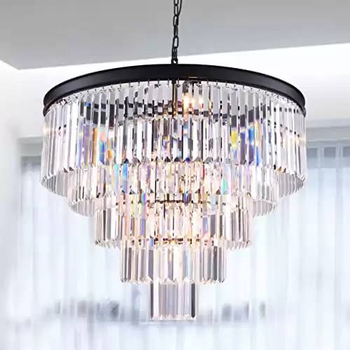 Refined Crystal Chandelier