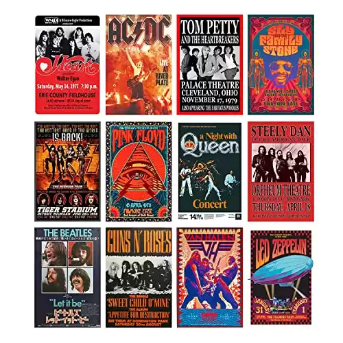 Rock 'n' Roll Band Posters