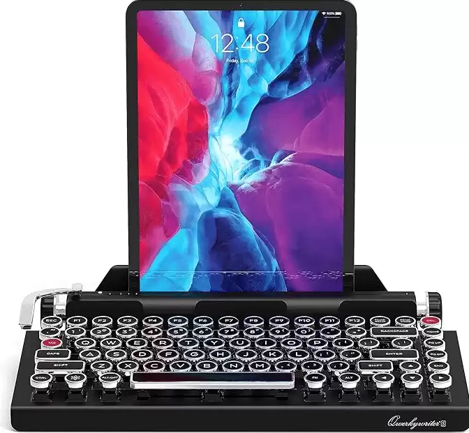 Qwerkywriter Retro Mechanical Typewriter for iPads