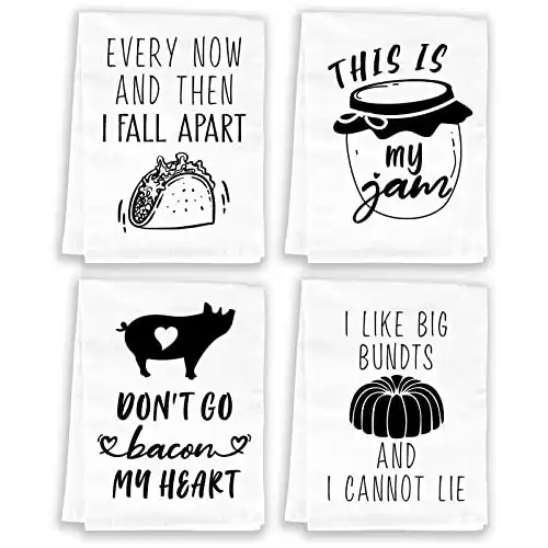 Tongue-In-Cheek Dish Towels