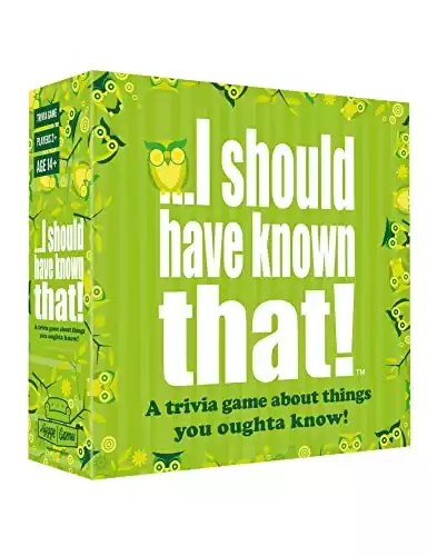 Trivia Game - I Should Have Known That