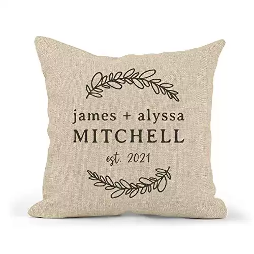 Thoughtful Personalized Throw Pillow
