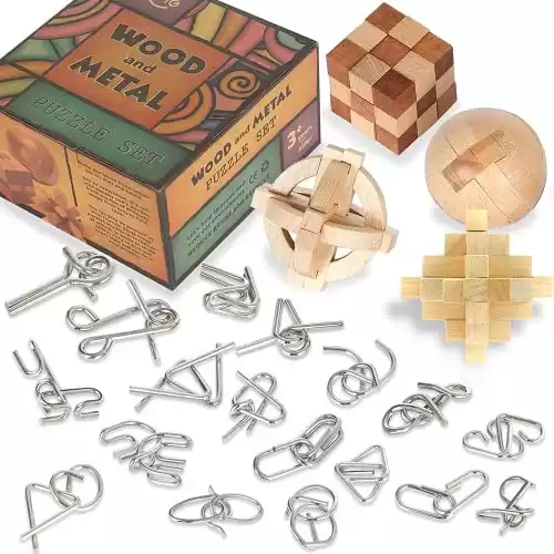 Tricky Puzzle Toys - Brain Teasers