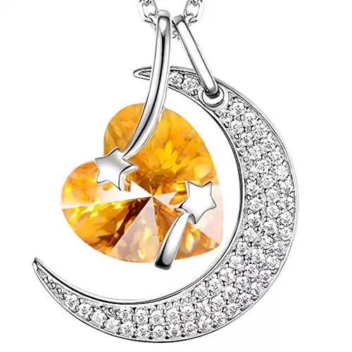 Sterling Silver Citrine Necklace