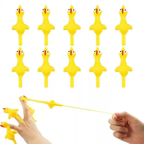 Slingshot Chicken Rubber Chickens