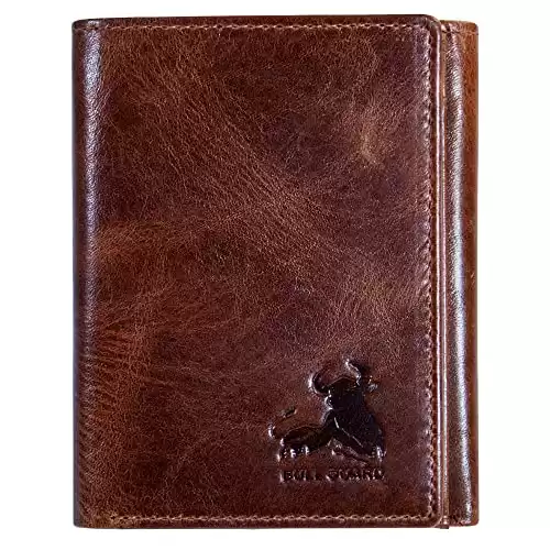 Bull Guard Leather Trifold Wallet